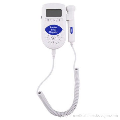 Portable pregnancy fetal heart Doppler, FDA/CE marked, LCD display with batteryNew